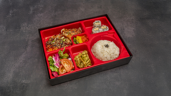 Salmon Teriyaki Bento