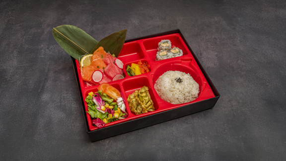 Tuna and Salmon Sashimi Bento